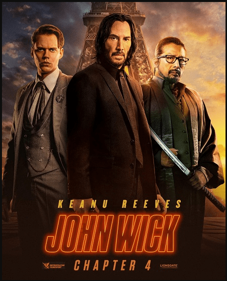 John Wick 4 - Keanu Reeves en action sur IPTV Belgie